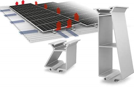 Mini rail solar rail fixing system